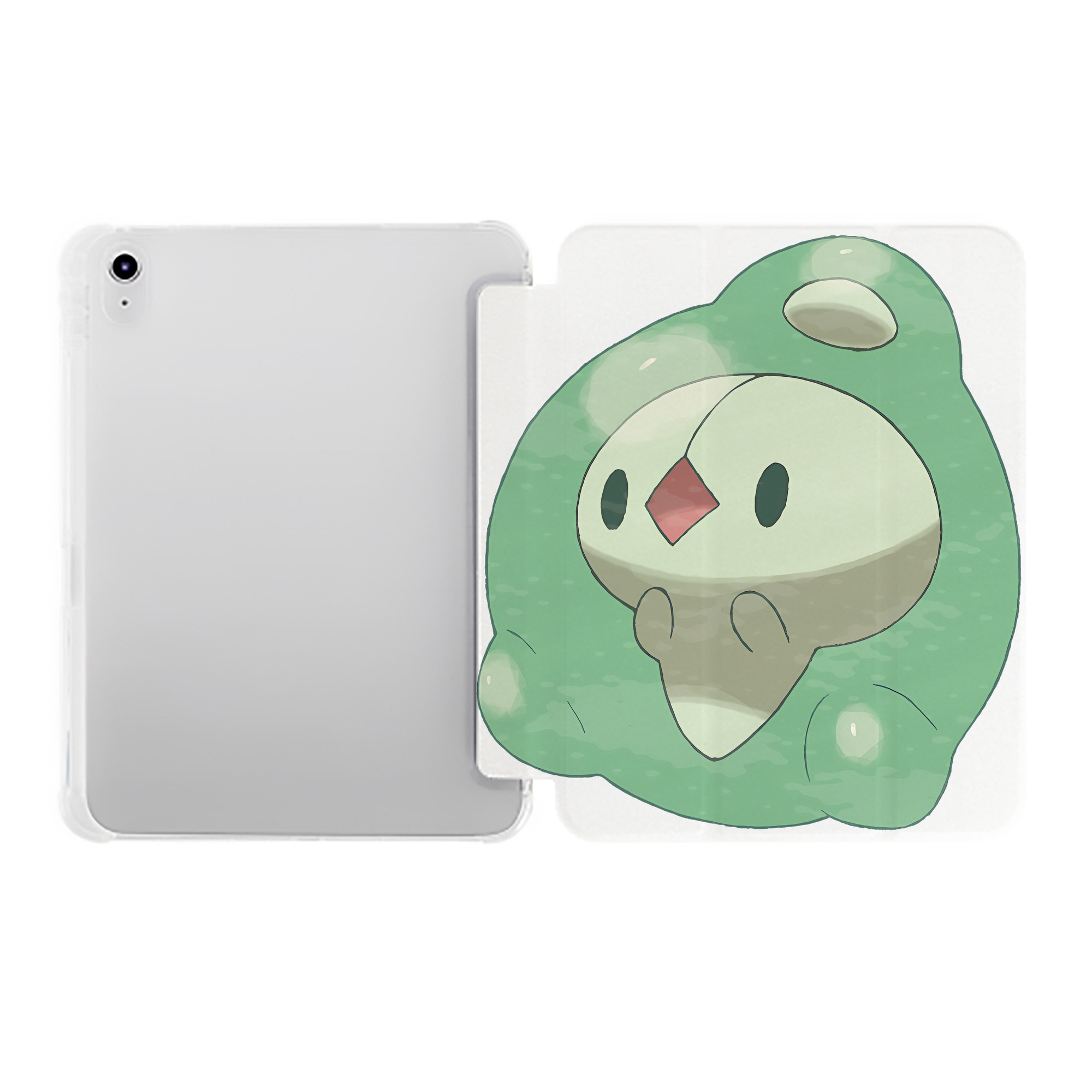 （画像用） ポケットモンスター Pokémon IPad ケース ペン収納付き 三つ折りスタンド PUレザー×シリコン 対応機種9.5/10.5/10.9インチ
